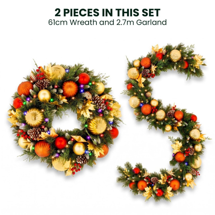 Christabelle 61cm Timeless Elegance Wreath 2.74m Timeless Elegance Christmas Garland image 15