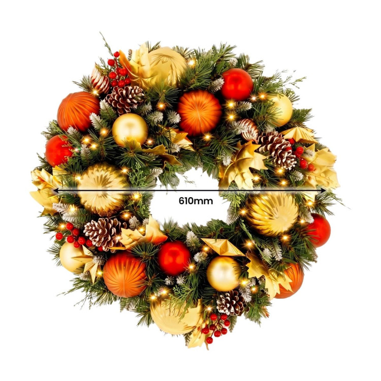Christabelle 61cm Timeless Elegance Wreath 2.74m Timeless Elegance Christmas Garland image 16