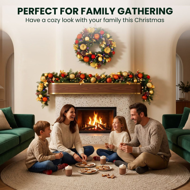Christabelle 61cm Timeless Elegance Wreath 2.74m Timeless Elegance Christmas Garland image 12