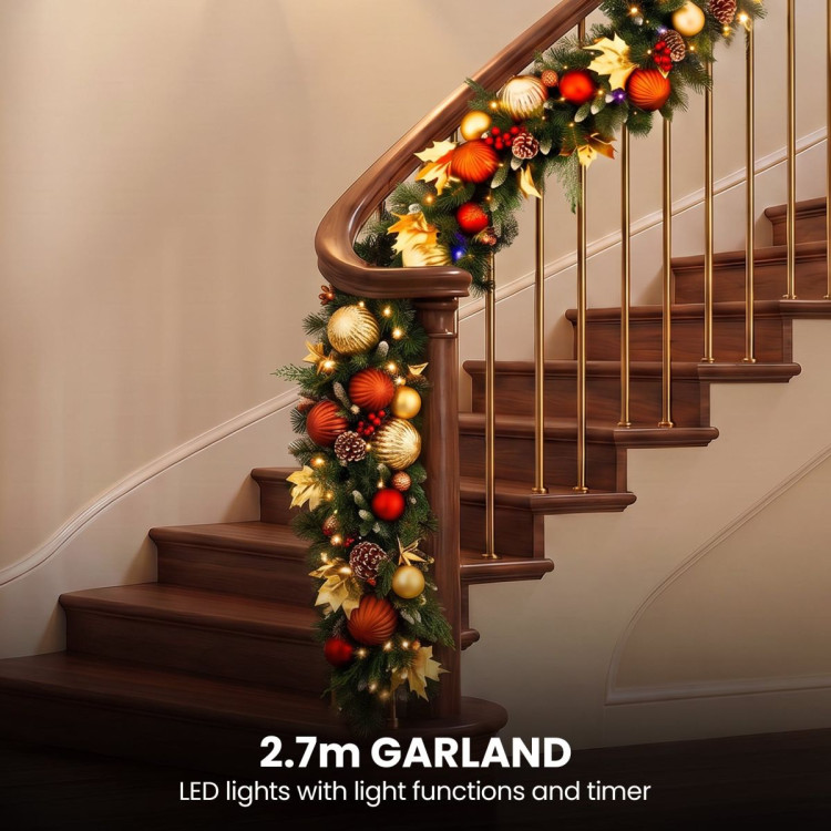 Christabelle 61cm Timeless Elegance Wreath 2.74m Timeless Elegance Christmas Garland image 14