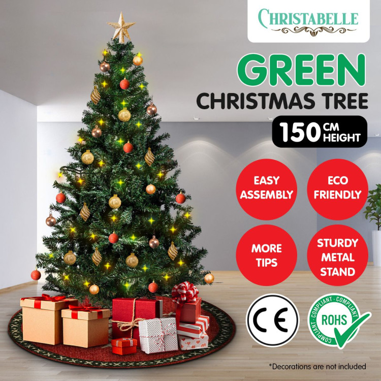 Christabelle Green Artificial Christmas Tree 1.5m - 550 Tips image 3