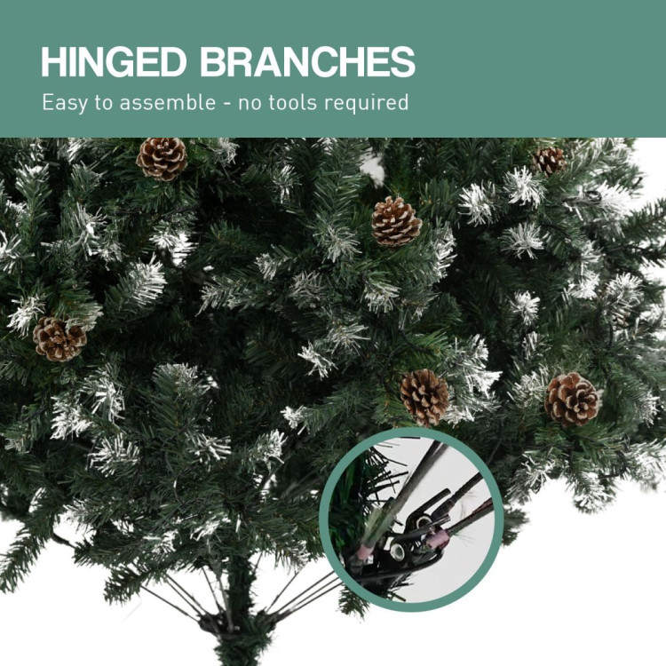 Christabelle 1.2m Pre Lit LED Christmas Tree with Pine Cones image 11