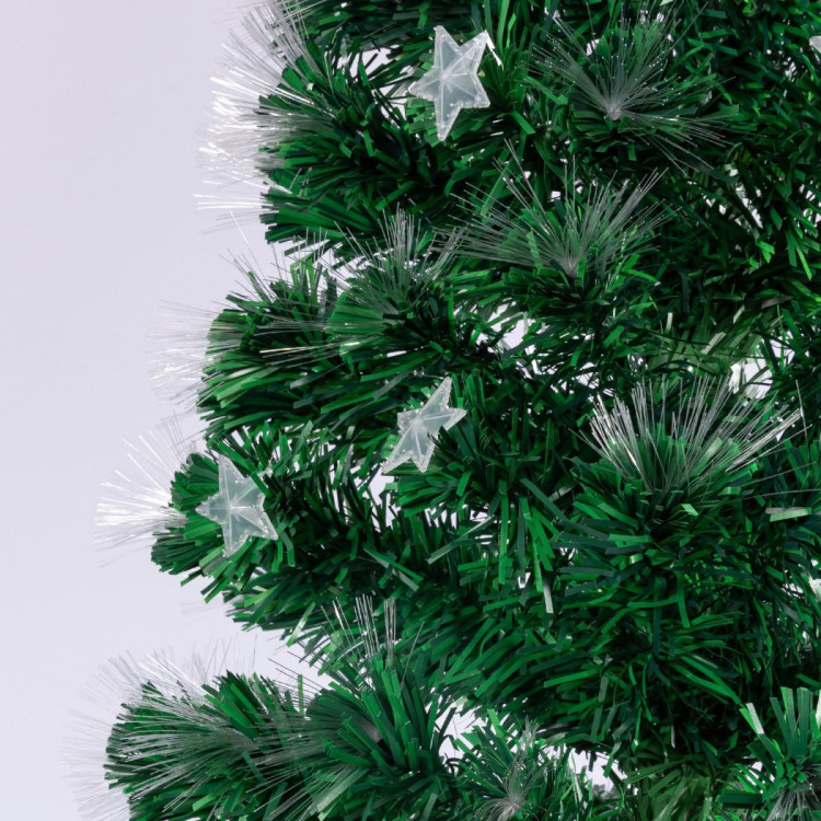 Christabelle 1.2m Enchanted Pre Lit Fibre Optic Christmas Tree  Stars image 7