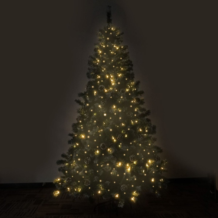 Christabelle 1.5m Pre Lit LED Christmas Tree with Pine Cones image 4
