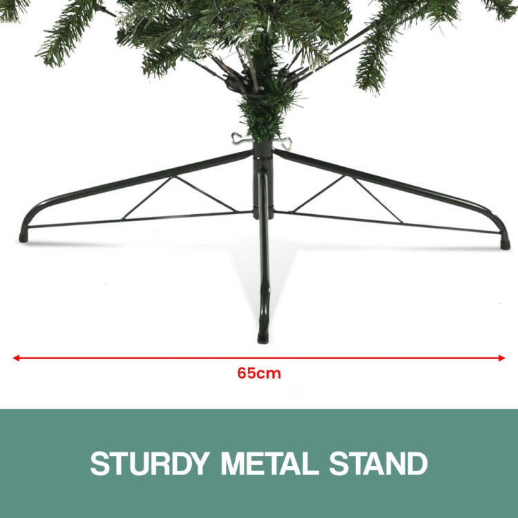 Christabelle 2.7m Pre Lit LED Christmas Tree with Pine Cones image 11