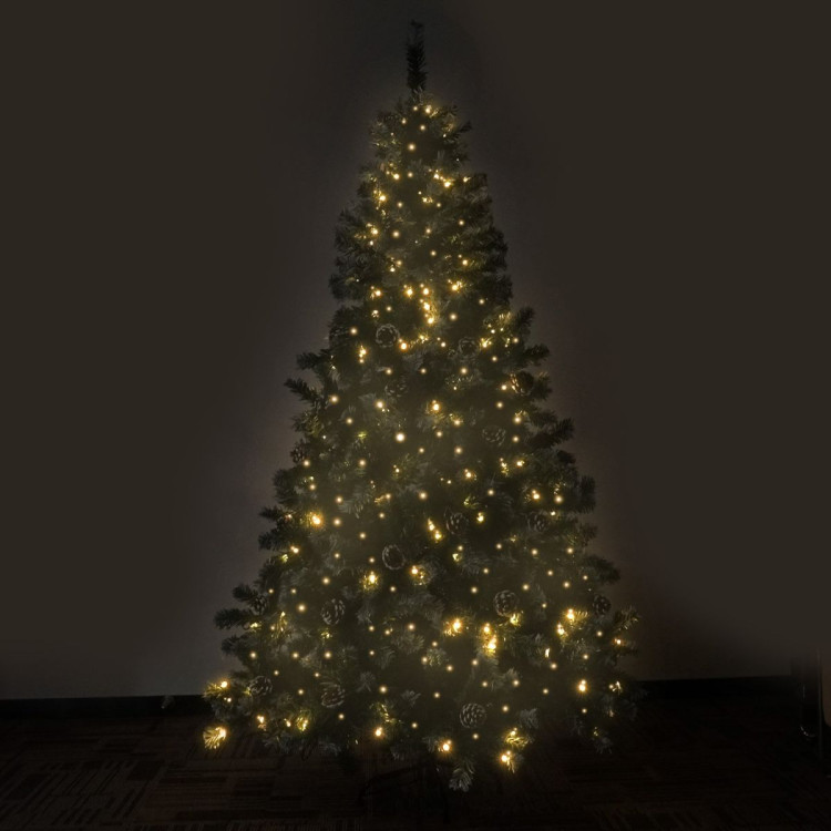 Christabelle 2.1m Pre Lit LED Christmas Tree with Pine Cones image 4