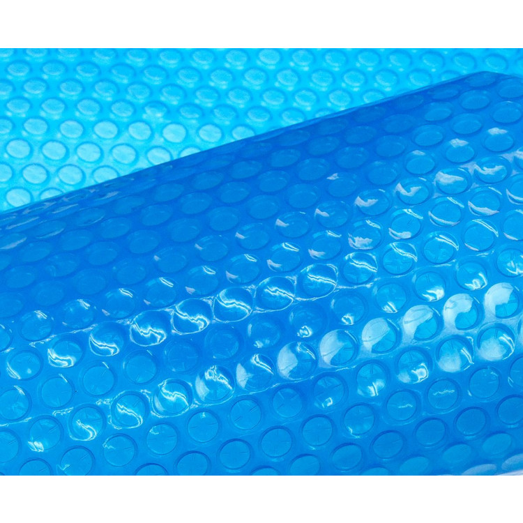 500 Micron Solar Swimming Pool Cover 11m x 6.2m - Blue image 2