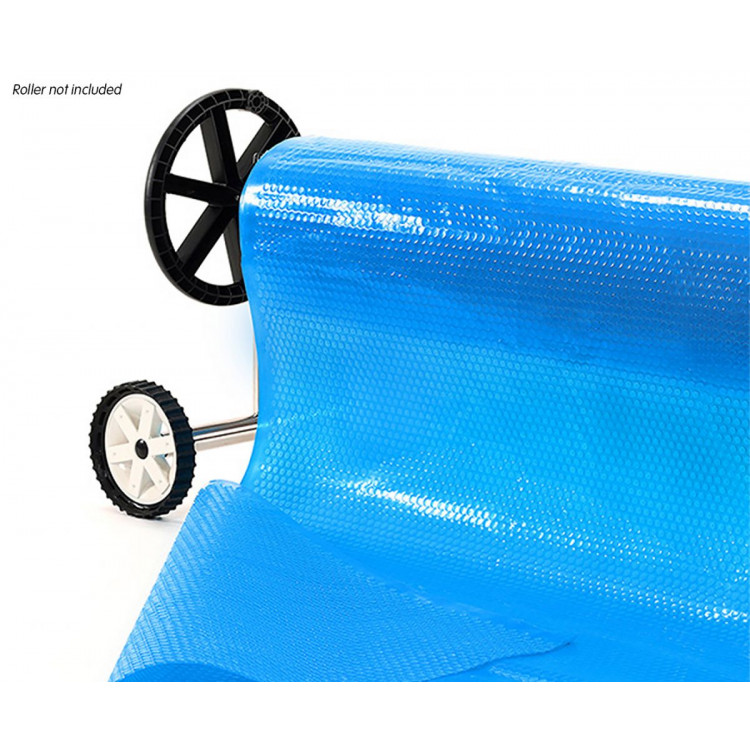 500 Micron Solar Swimming Pool Cover 11m x 6.2m - Blue image 5