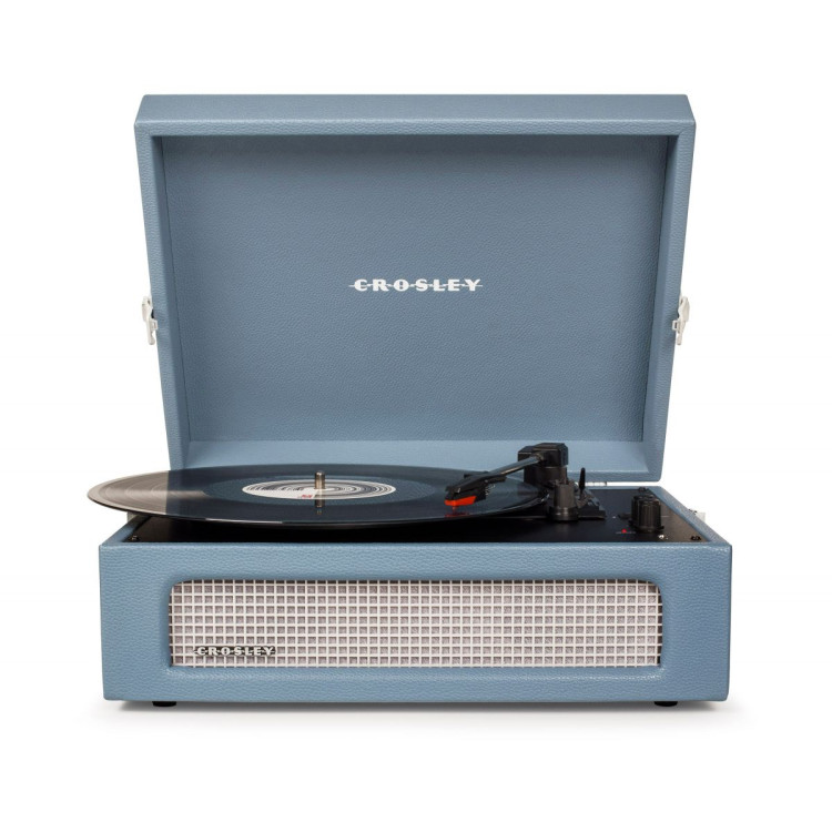 Crosley Voyager Washed Blue - Bluetooth Portable Turntable