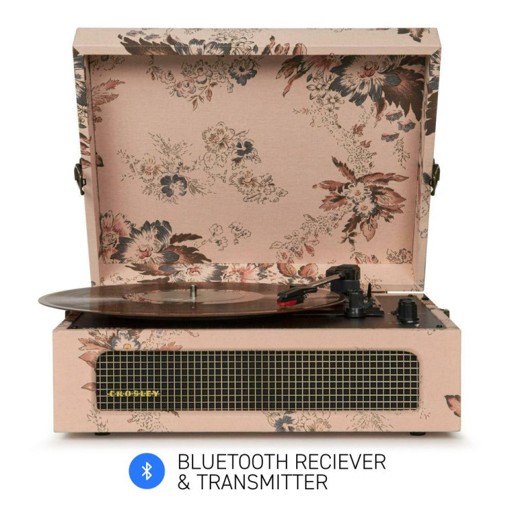 Crosley Voyager Floral - Bluetooth Portable Turntable image 4