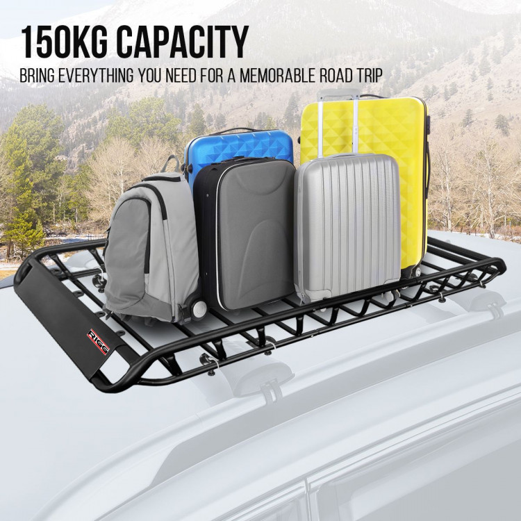 RIGG Universal Car Roof Rack Cage Cargo Carrier image 8