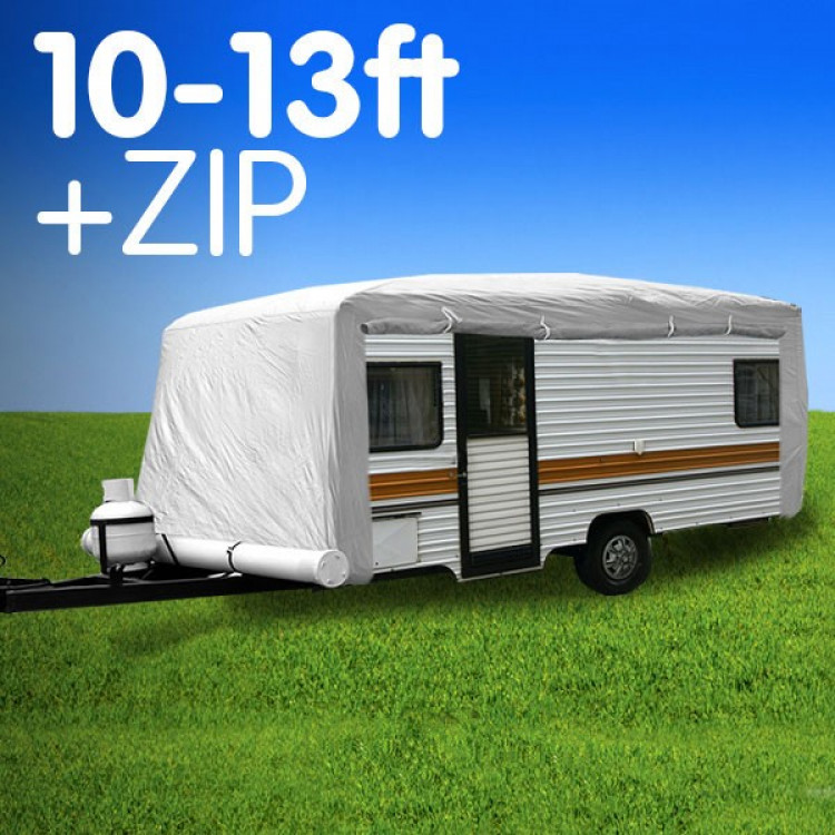 Caravan Cover with zip suits 10-13 ft image 2