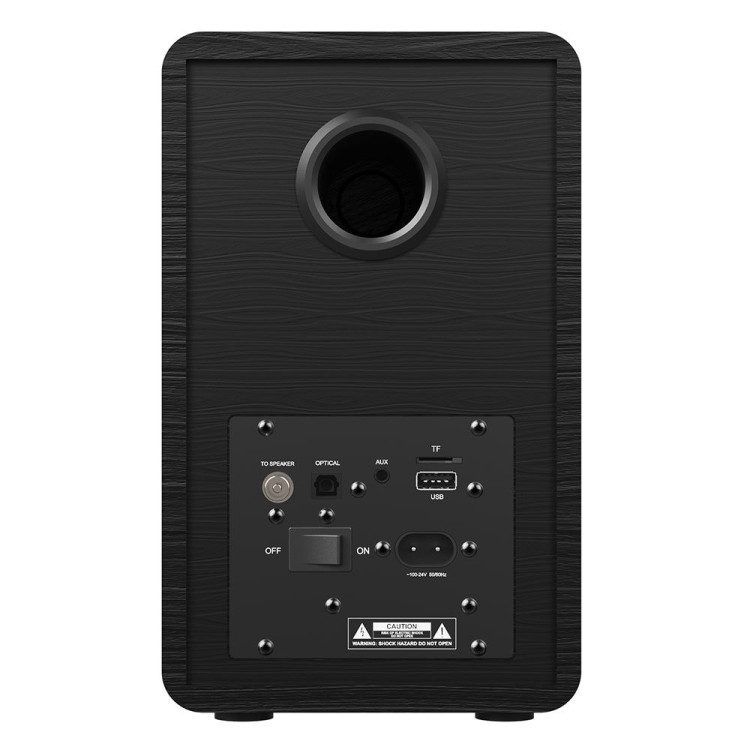 Crosley Voyager Bluetooth Portable Turntable - Washed Blue + Bundled Majority D40 Bluetooth Speakers - Black image 6