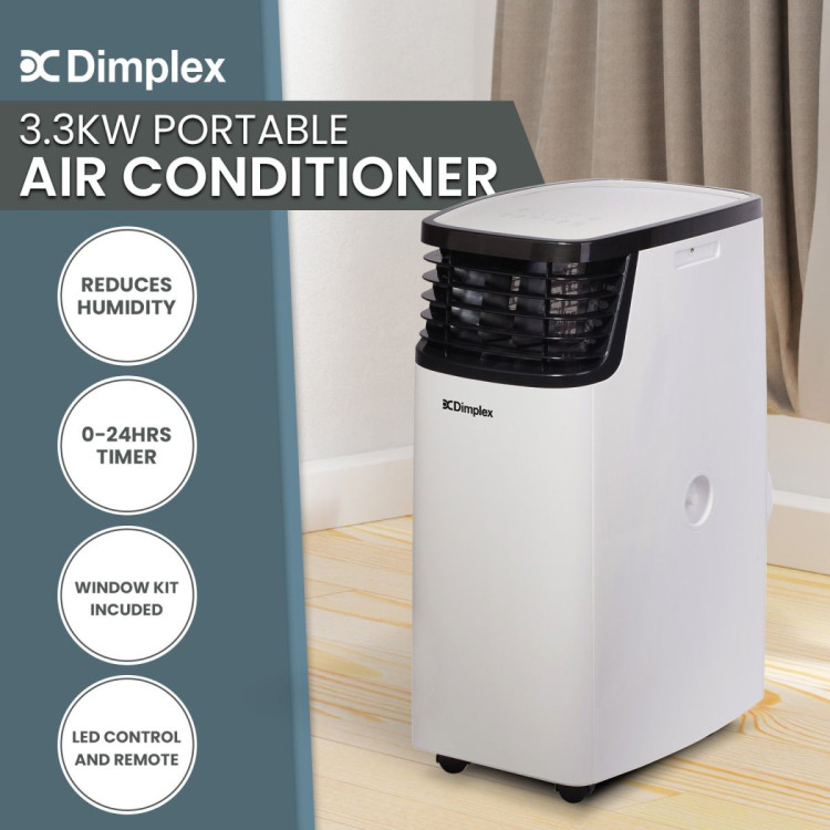 Dimplex 3.3kW Portable Air Conditioner Refurbished image 13