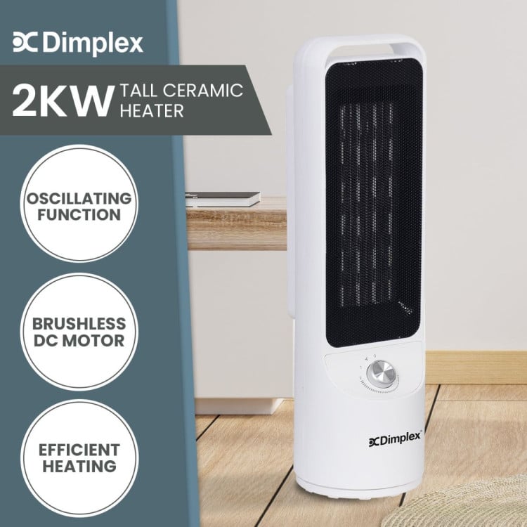 Dimplex Tall Ceramic Heater - 2kW Refurbished image 10