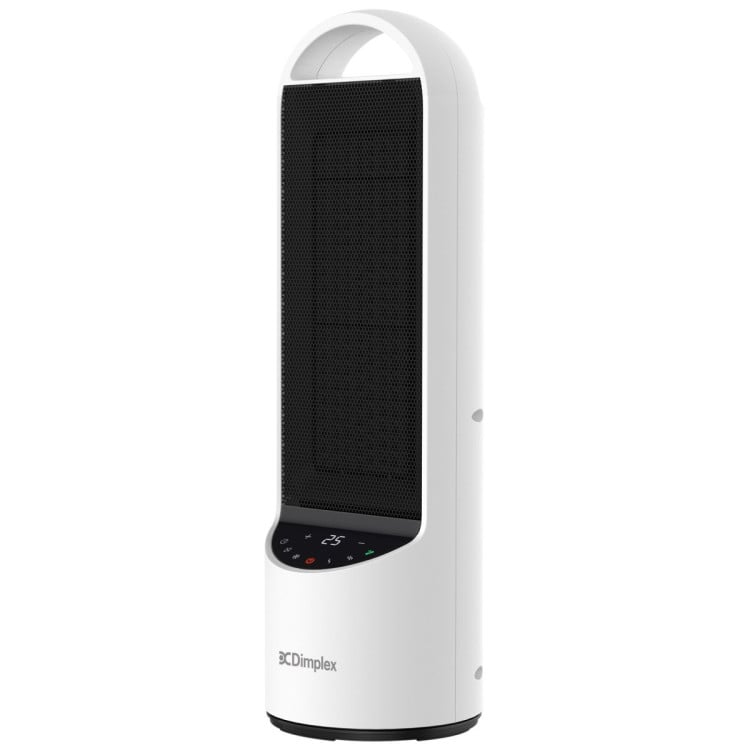 Dimplex 2kW Personal DC Digital Ceramic Heater in Black and White