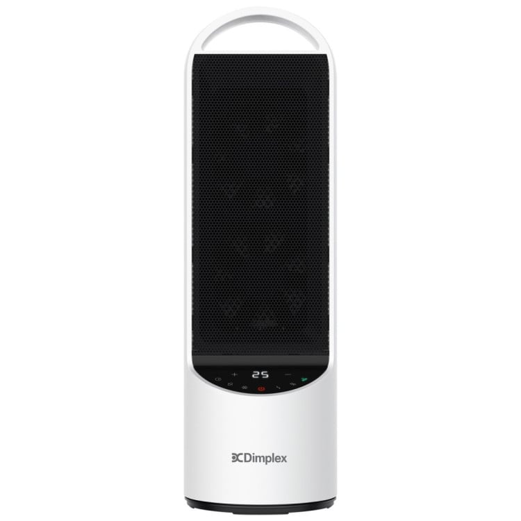 Dimplex 2kW Personal DC Digital Ceramic Heater in Black and White image 3