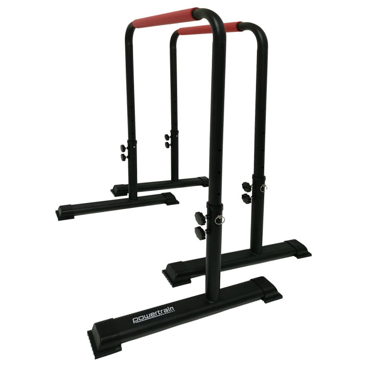 Powertrain Height-Adjustable Dip Bars Pair Load Capacity 200kg Separated Type image 11