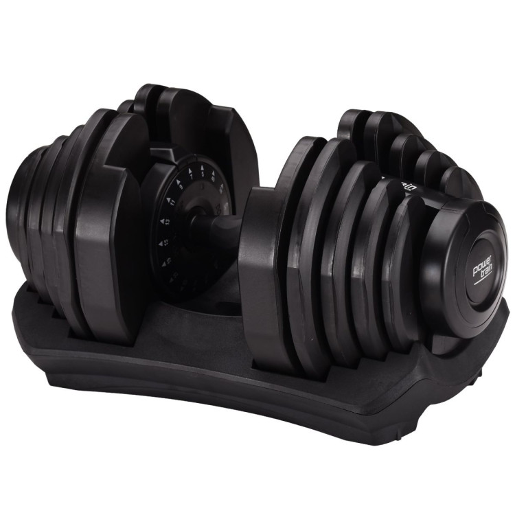 Powertrain 40kg Adjustable Dumbbell Home Gym Weights