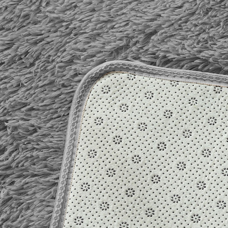New Designer Shaggy Floor Confetti Rug Grey 160x230cm image 6