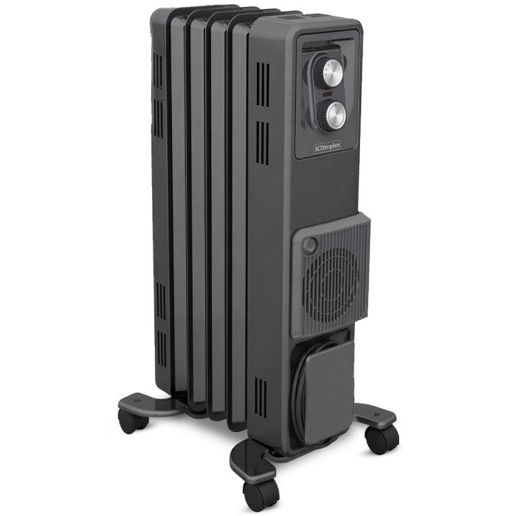 Dimplex 1.5kW Oil Free Column Heater 5 Fin with Thermostat Turbo Fan image 3