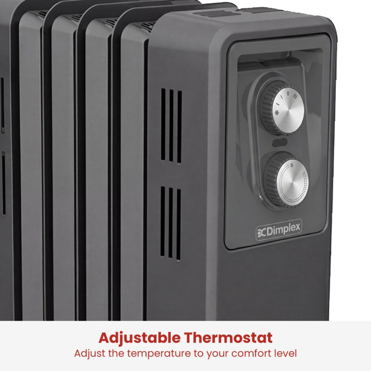 Dimplex 1.5kW Oil Free Column Heater 5 Fin with Thermostat Turbo Fan image 7