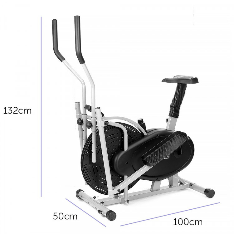 2-in-1 Elliptical cross trainer and exercise bike image 3