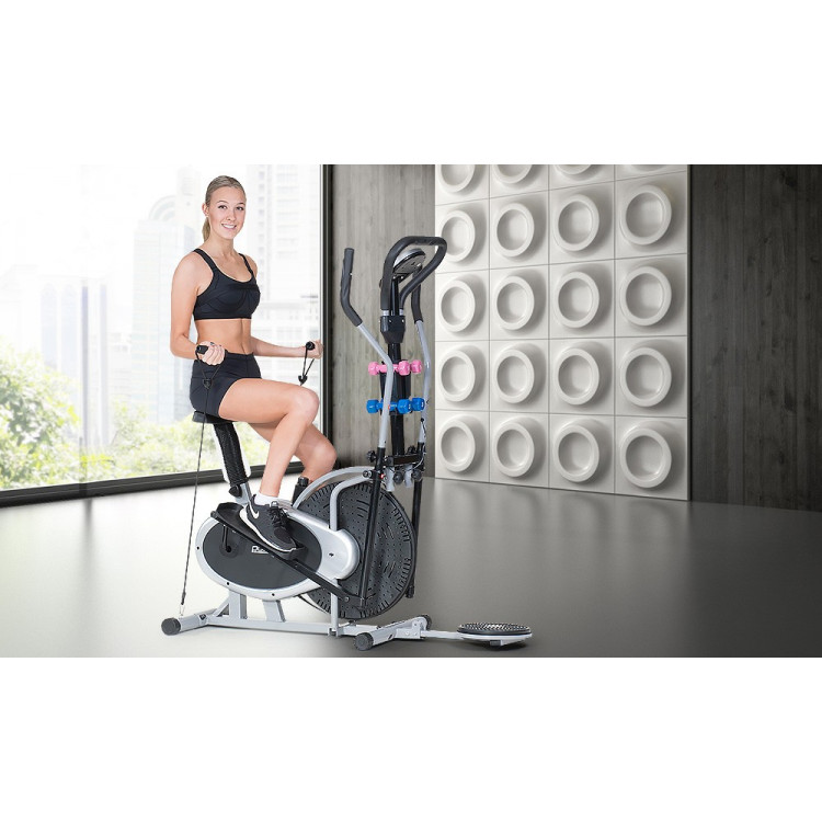 6-in-1 Elliptical cross trainer and exercise bike image 3