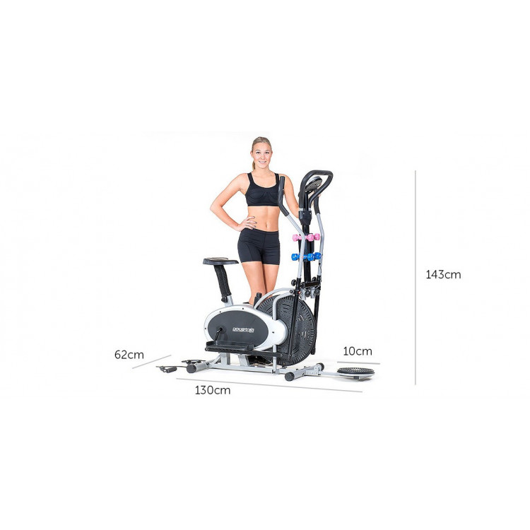6-in-1 Elliptical cross trainer and exercise bike image 9