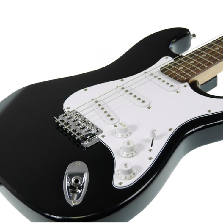 Karrera 39in Electric Guitar - Black image 3