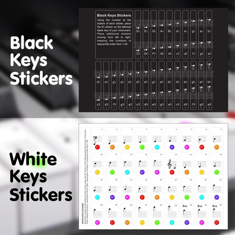 Karrera 61 Keys Electronic Keyboard Piano with Stand - Black image 12