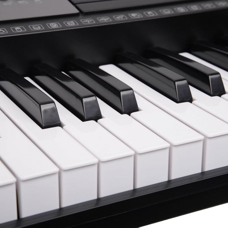Karrera 61 Keys Electronic Keyboard Piano with Stand - Black image 3