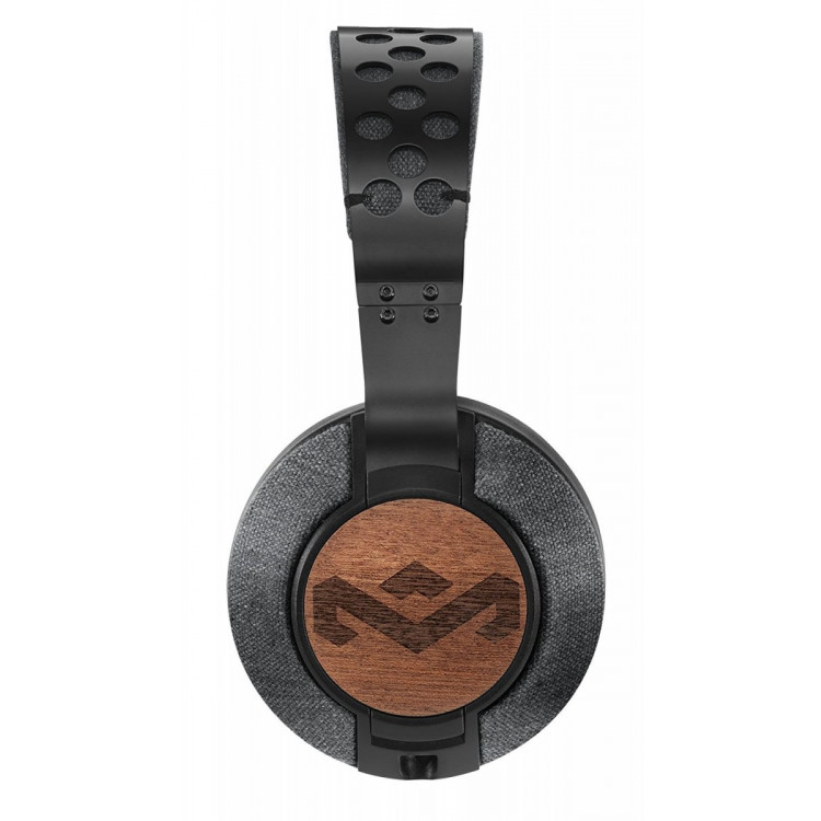 House of Marley Liberate XL On Ear Headphones- Midnight image 5