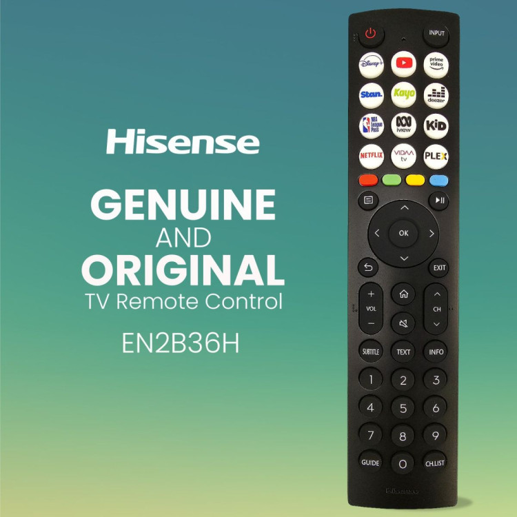 Genuine Hisense TV Remote Control - EN2B36H image 6