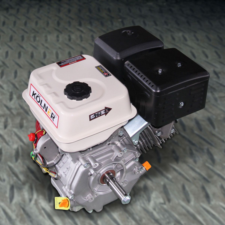Kolner 13hp 25.4mm Horizontal Key Shaft Q Type Petrol Engine - Recoil Start image 9