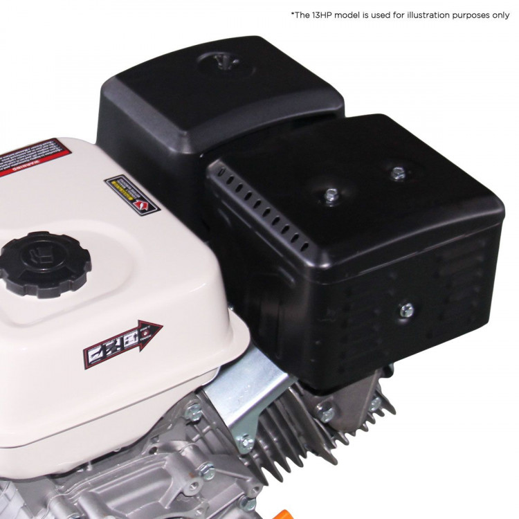 Kolner 16hp 25.4mm Horizontal Key Shaft Q Type Petrol Engine - Recoil Start image 5