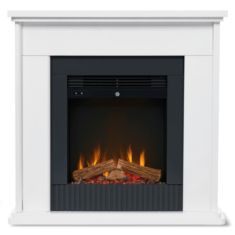 Dimplex 2kW Mini Mantle Embassy Suite Electric Fireplace with Optiflame