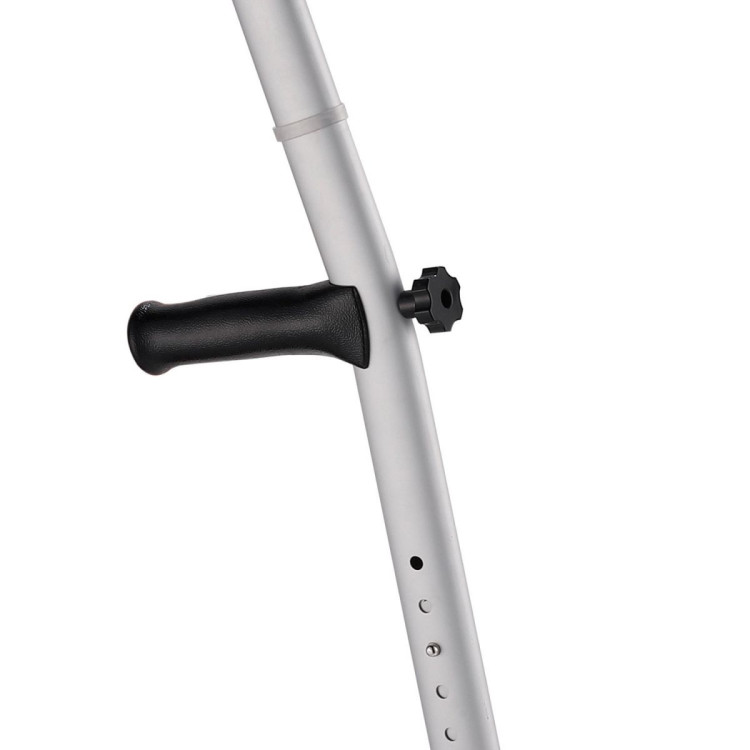 Evekare Heavy Duty Under Arm Walking Crutch - Silver image 4