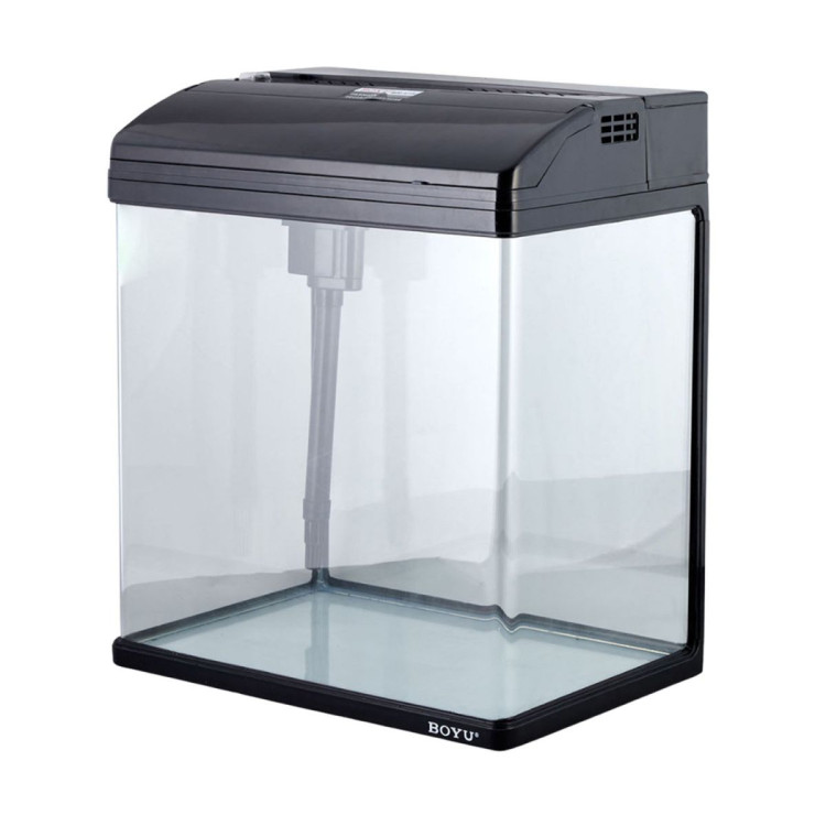 37L Aquarium With Bio Filter System LED Kit Curved Design Complete Kit image 3