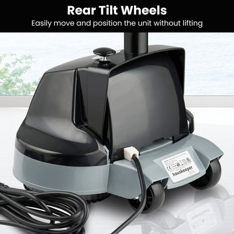 GEN2 Hauskeeper 5 in 1 Electric Floor Polisher 6M Power Cable Timber Hard Waxer Buffer Cleaner Black 240V image 10