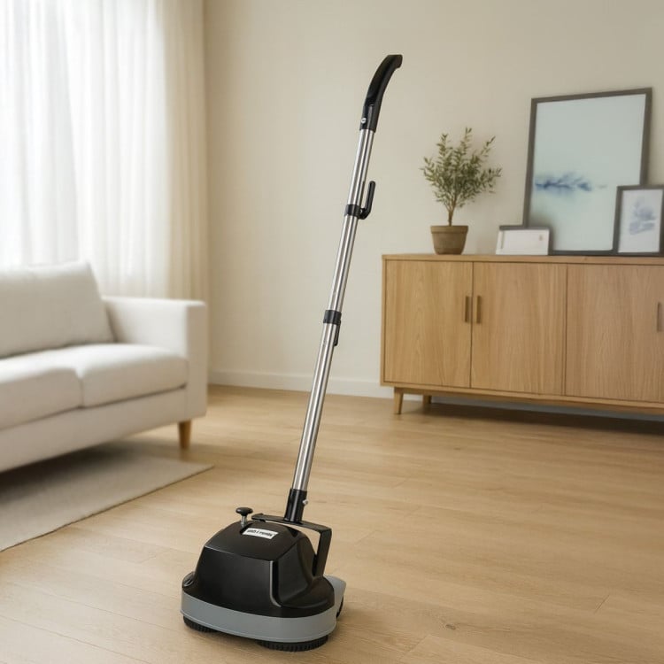 GEN2 Hauskeeper 5 in 1 Electric Floor Polisher 6M Power Cable Timber Hard Waxer Buffer Cleaner Black 240V image 15