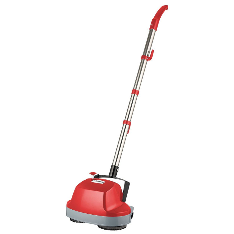 Hauskeeper 5 in 1 Electric 240V Floor Polisher w/ 6M Power Cable Timber Hard Waxer Buffer Cleaner Red