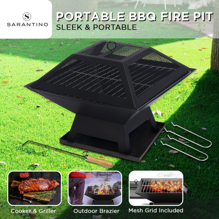 Wallaroo Portable BBQ Fire Pit image 3