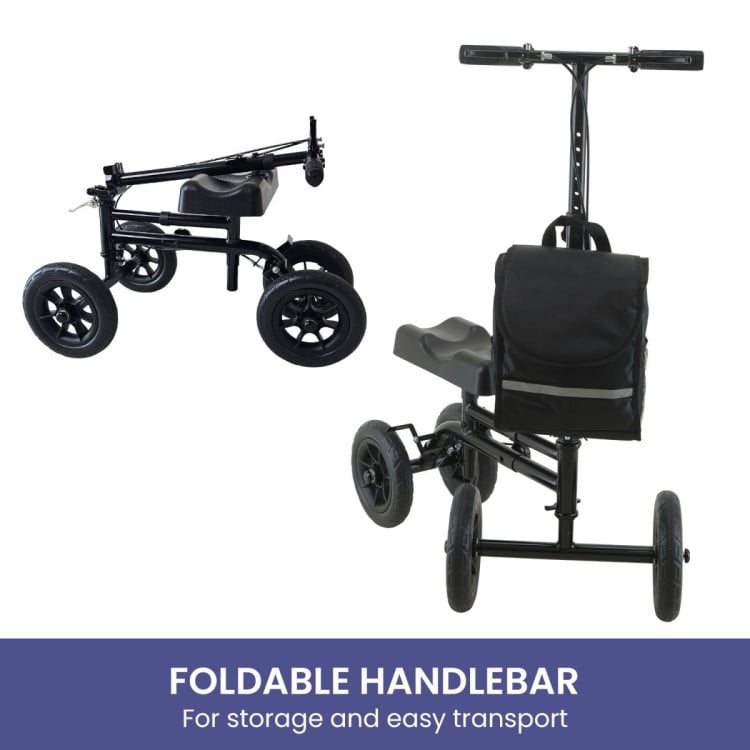 Orthonica Foldable Steel Mobility Knee Scooter Walker image 5