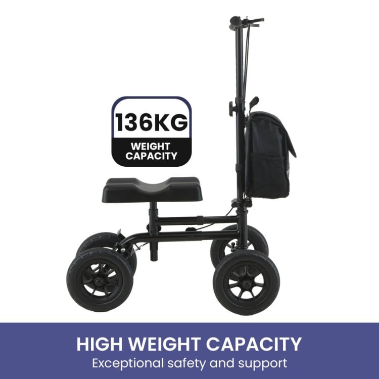 Orthonica Foldable Steel Mobility Knee Scooter Walker image 9