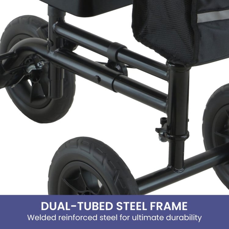 Orthonica Foldable Steel Mobility Knee Scooter Walker image 10