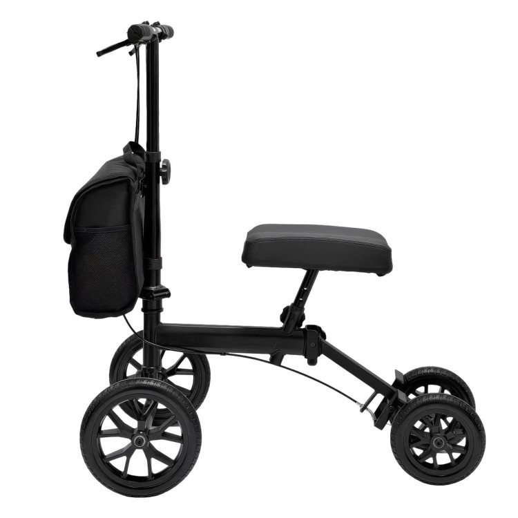 Orthonica Knee Walker with Adjustable Pad and Dual Brakes image 4