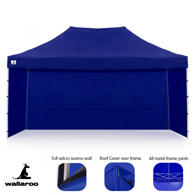 Wallaroo 3x4.5m Popup Gazebo Blue image 8