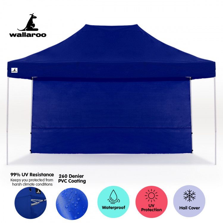 Wallaroo 3x4.5m Popup Gazebo Blue image 13