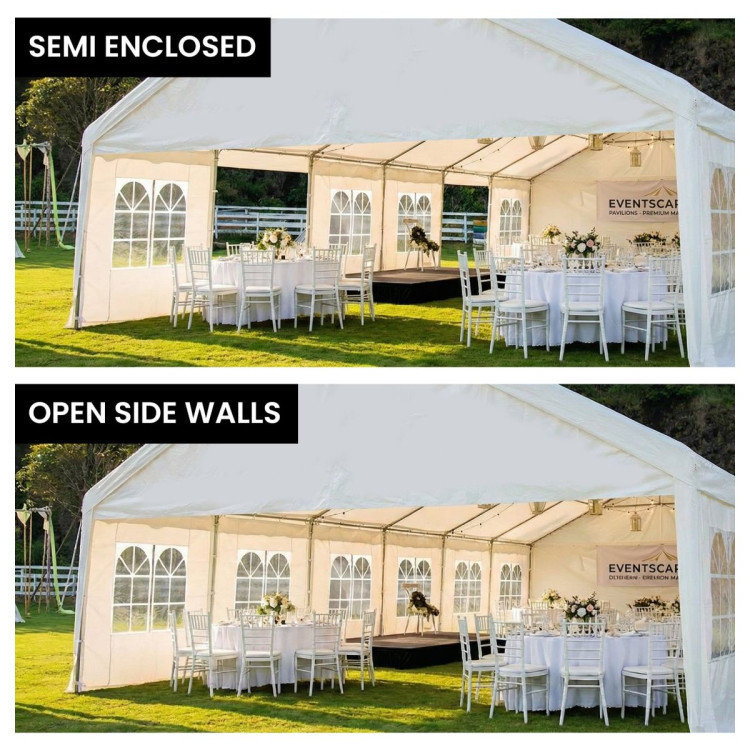 12m x 6m outdoor event marquee carport tent image 5